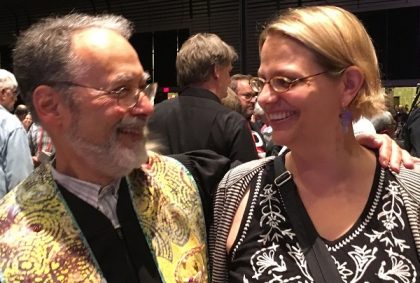 Rev. Barnaby and Poppy Rees at GA 2017